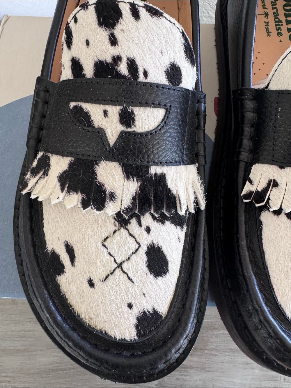 DOLFIE Paradise Duke 3 Wildhide Loafers - Size 43 - Picture 4 of 9